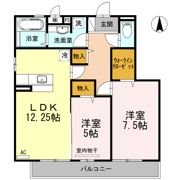 OTT's賀来の間取り画像