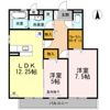OTT's賀来の間取り画像