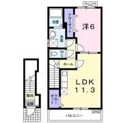 エトワール （田井中）の間取り画像