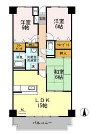 リシェス城崎の間取り画像