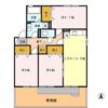 コンフォール花園 Bの間取り画像