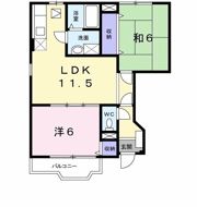 サンクリスタルⅠの間取り画像