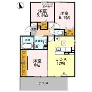 レガロ二目川の間取り画像