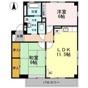 レインボーガーデン C棟の間取り画像