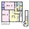 メゾン・フリージアBの間取り画像
