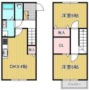 ドリームガーデン津森B棟の間取り画像