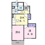 ロイヤルガーデンハイツAの間取り画像