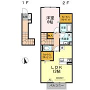 フェルマータ B棟の間取り画像