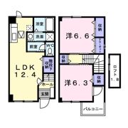 イーストガーデンの間取り画像