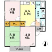 セジュールアルファの間取り画像