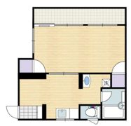 シングルライフ長浜の間取り画像