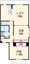 WINDOMリモージュⅡの間取り画像