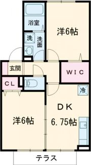 フォレストヴィラ Ⅱ棟の間取り画像