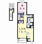 プレジールの間取り画像