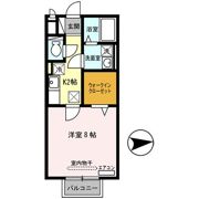 ドリーム葉月 六番館の間取り画像