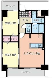 JETタワーズ ベイサイドの間取り画像