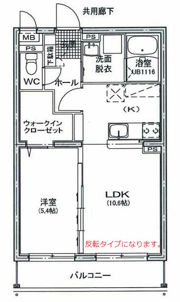 ZEUS 松原の間取り画像