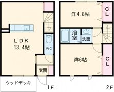 ENPLACE横尾 Aの間取り画像