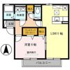 アムール B棟の間取り画像