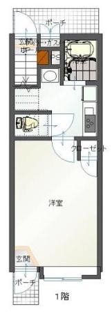 ジュネスアベニールABCの間取り画像