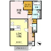 セジュール藤貴の間取り画像