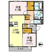ボヌールの間取り画像