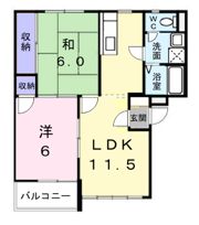 ファミールウエストの間取り画像