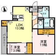 グランコートの間取り画像