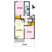 パインズコートの間取り画像