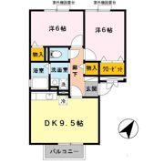 J-ロイネット(ｼﾞｪｲﾛｲﾈｯﾄ)の間取り画像