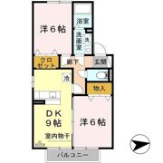 メゾン フローラ A棟の間取り画像
