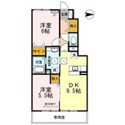 D-room延時 A棟の間取り画像