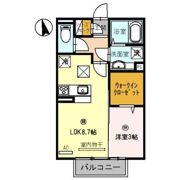 D-room園部の間取り画像