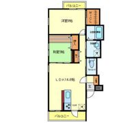 ルシオ藤井寺の間取り画像