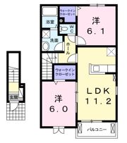 セレノ あらかわの間取り画像