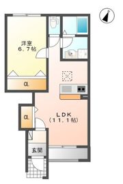 アルモ横塚の間取り画像