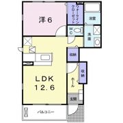 ヴァンクール貴志川Ⅱの間取り画像