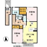 ハイ フィールド栄谷 A棟の間取り画像