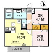 スペチアーレKの間取り画像