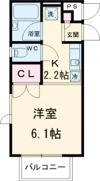 コンフォート軽里の間取り画像