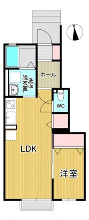 ディアコートの間取り画像