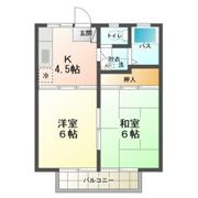 ハイツ荒井の間取り画像