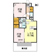D-room内原の間取り画像