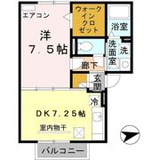 ヴィヴレ堀川の間取り画像