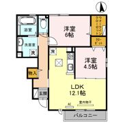 エトワール天美 A棟の間取り画像