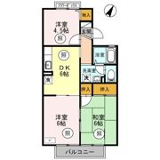 グレイスコート峰塚 B棟の間取り画像