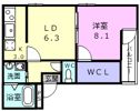 フジパレス和歌山太田Ⅰ番館の間取り画像