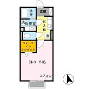 ソレアードiの間取り画像