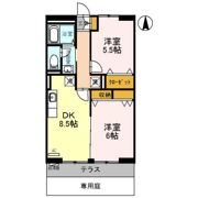 ウエストヴィレッジの間取り画像