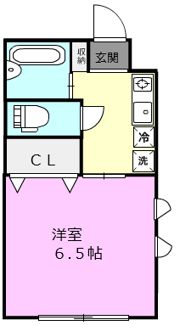 グランターナの間取り画像